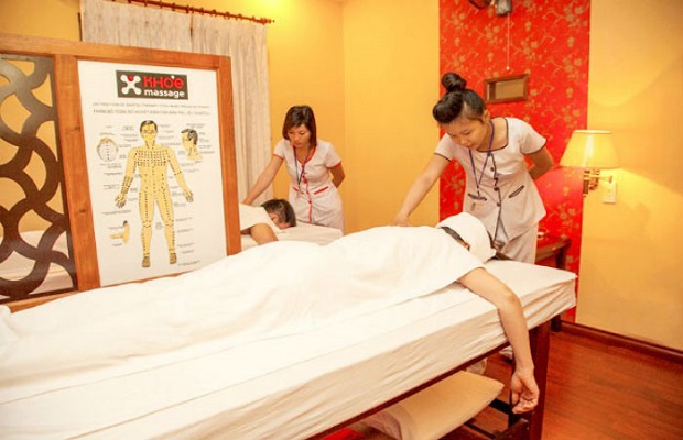 Massage trị liệu quận 5 tay nghề nhân viên