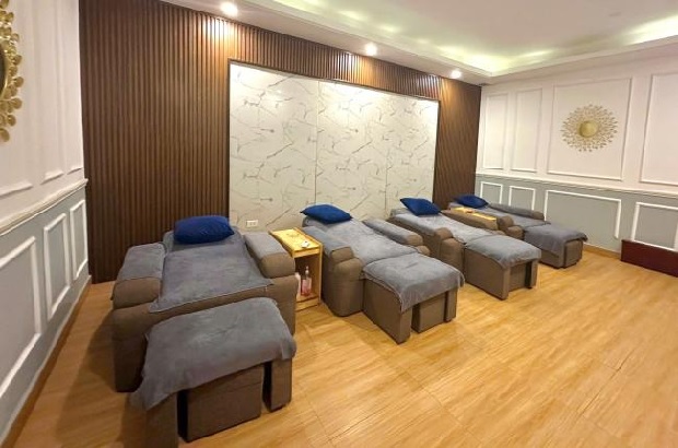 Không gian sang trọng của spa massage tại Hải Phòng
